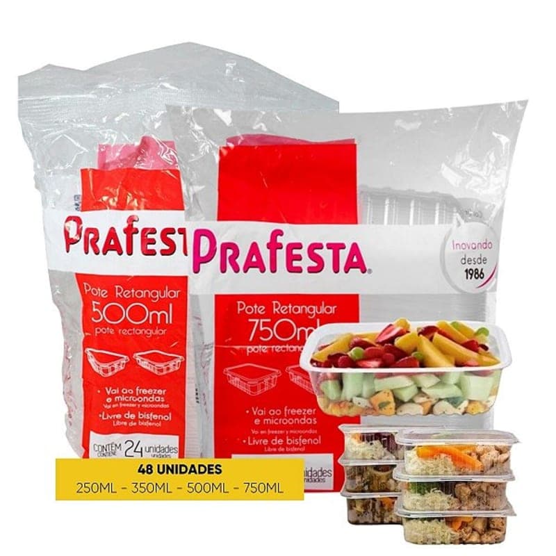 Kit 10 Marmitas Variadas